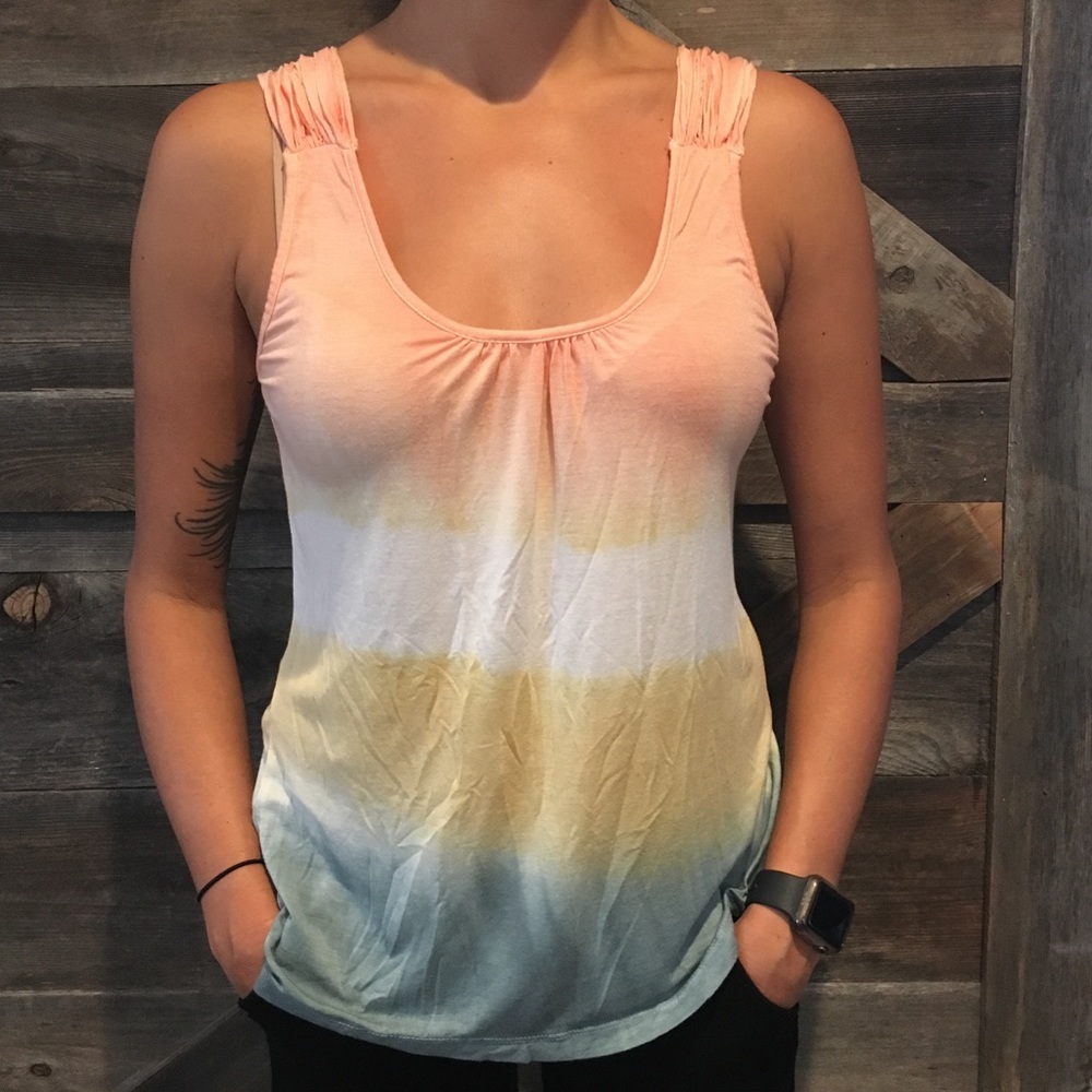 American Rag ombré tie-dye style tanktop - Picture 1 of 8
